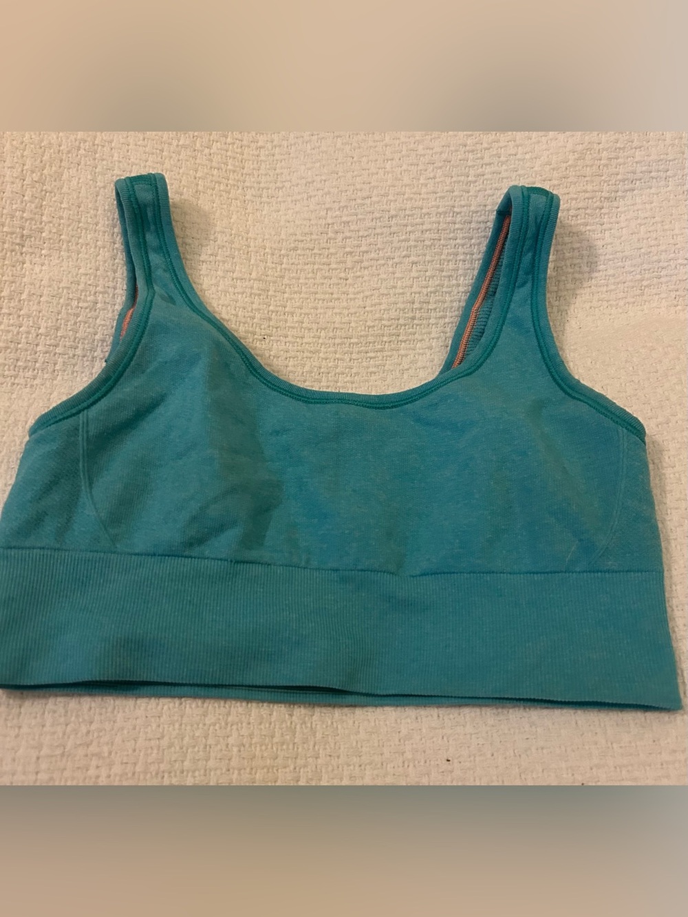 Ivivva by lululemon Teal Scoop-Back Sports Bra size 10